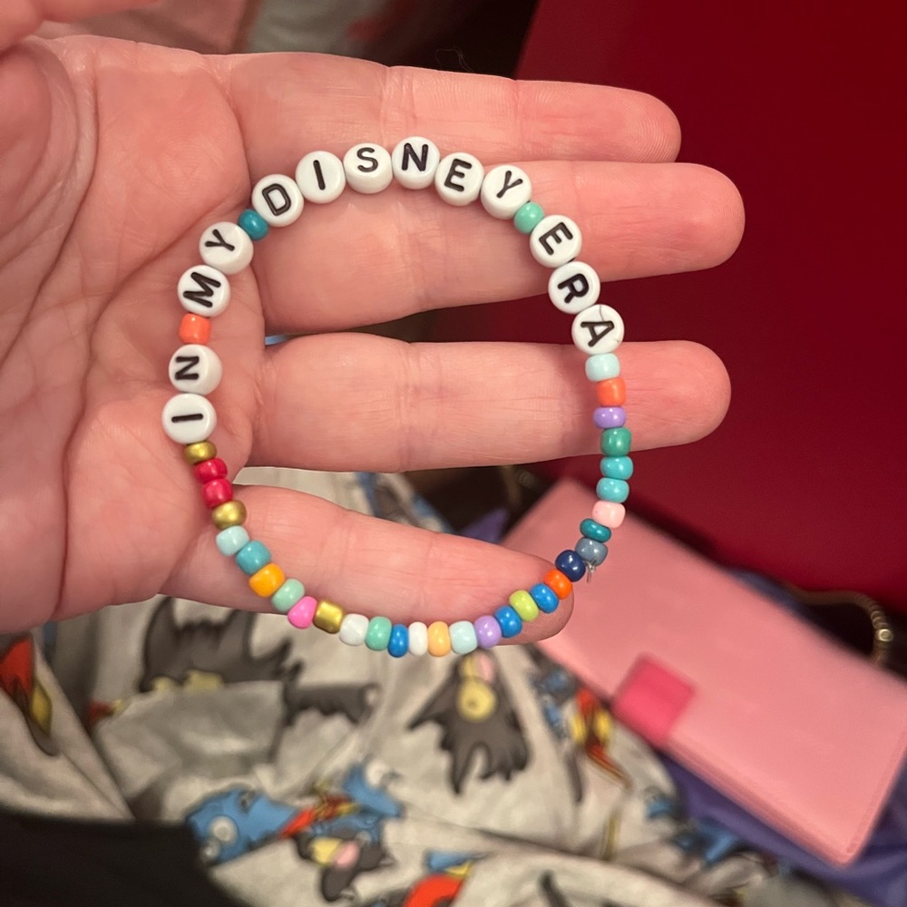 “In My Disney Era” Colorful Beaded Bracelet Set of 2
